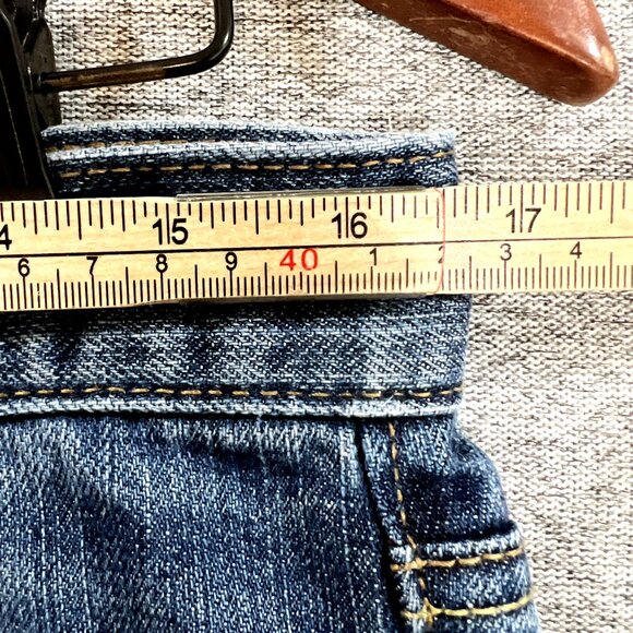 Old Navy Mens Jeans Size 33x30.5* Blue Denim Straight Mid Rise Medium Wash - Picture 8 of 14